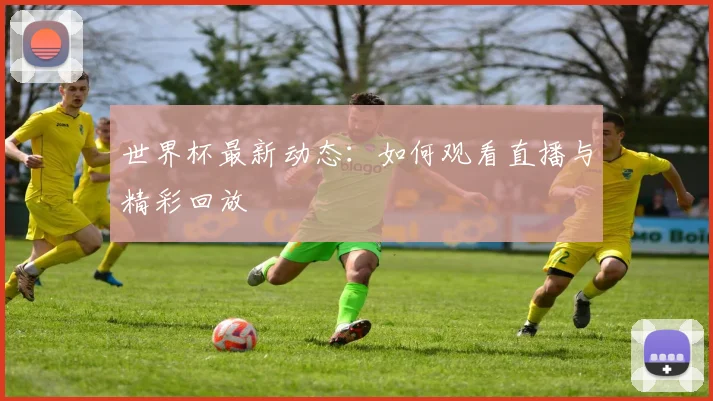 世界杯最新动态：如何观看直播与精彩回放